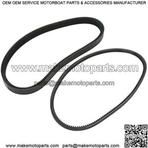 Powersports Belt Drives Drive Belt Starter Generator Belt Set 1016203 101916701 Replacement for Club Car Ds Precedent for Golf Cart Accessories for Golf Cart Accessories
