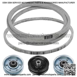 Drive Pulleys & Belts Kit for Toro LX420, LX425, LX460, LX500 (Part #112-6133)