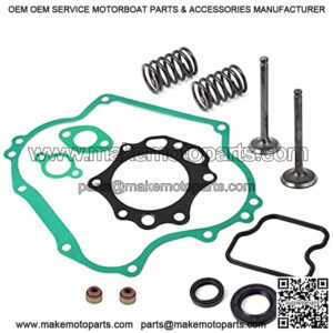 290cc Engine Gasket Seal Intake Exhaust Valve Rebuild Kit for Club Car Golf Cart DS Predent FE290 1016447 1016448 1023047-01 6751