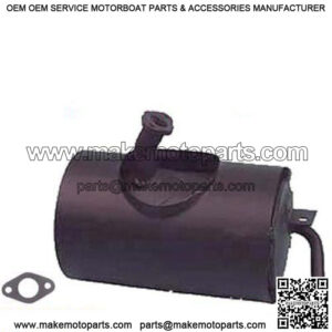 Yamaha G16, G20, G21, G22 Golf Cart 1996-up Exhaust Muffler JW1-E4710