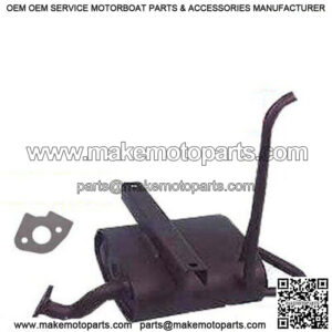 Yamaha (G2, G8, G9, G11, G14) Golf Cart Exhaust Muffler 1985-1996  JN3-E4710