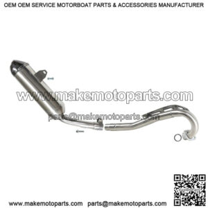 Motorcycle Exhaust Muffler Pipe Silencer For Honda Yamaha 150cc 200 250cc ATV