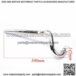 28mm Muffler Exhaust Pipe for 90cc 110cc 125cc SDG SSR Pit Dirt Bike XR50