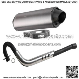38mm Exhaust Head Pipe + Muffer For Honda CRF150 Motocross Pit Dirt Bike Quad
