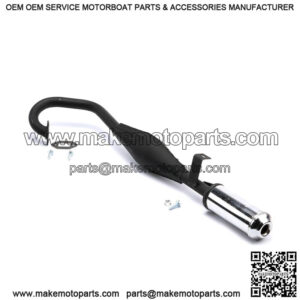 2 Stroke 47CC 49CC MUFFLER EXHAUST PIPE MINI POCKET BIKE SCOOTER ATV QUAD BIKE