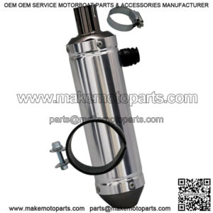 28mm Exhaust muffler for 70cc 110cc 125cc 140cc Dirt Pit Bike Go Kart ATV KLX RM