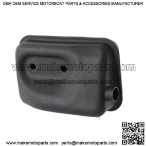 Exhaust Pipe Muffler Silencer for 43cc 49cc Lawn Mower 2 stroke ATV Quad Engines