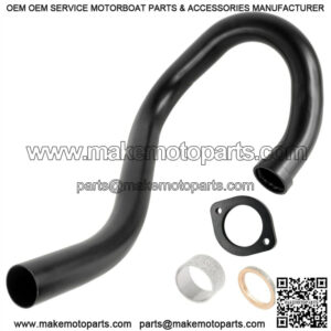 Exhaust Muffler Pipe w/ Gaskets fits Yamaha Warrior 350 YFM350X 1987 1988 - 2004