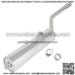 Complete Exhaust Muffler w/ Gasket fits Yamaha Grizzly 660 YFM660F 4X4 2002-2008