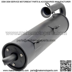 Exhaust Muffler W/Spark Arrester for Yamaha Rhino 700 YXR700 4X4 2008-2013