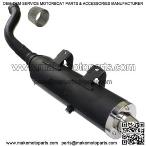 Exhaust Muffler W/Gasket for Yamaha YFZ450Se YFZ 450 Se 2005-2007/YFZ450Se2 2007