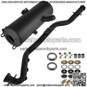 Exhaust Muffler Pipe Gaskets & Hardware for Polaris Hawkeye HO 2x4 400 2011-2014