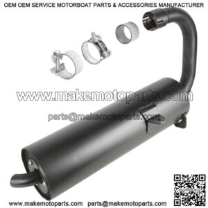 Exhaust Muffler W/Spark Arrester And Gasket for Yamaha 5Ug-E4710-01-00