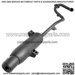 Exhaust Muffler w/ Pipe fits Honda 18300-HC4-000 18300-HC4-750