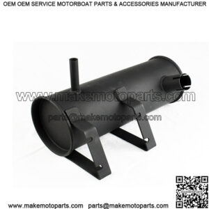 Replacement Exhaust Muffler for Harley Davidson 2-Cycle Golf Cart 1967-1981
