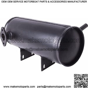 Revenge Golf Cart Parts & Accessories Power Parts EZGO (76-87) 2 Cycle Golf Cart Muffler 14396-G1, 15460-G1, 16547-G1