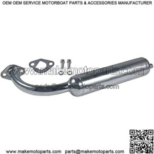 Exhaust Pipe Muffler For Predator 196cc 212cc Go Kart,For Honda GX160 GX200