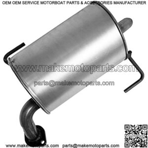 Exhaust Quiet-Flow SS 52492 Direct Fit Exhaust Muffler Assembly
