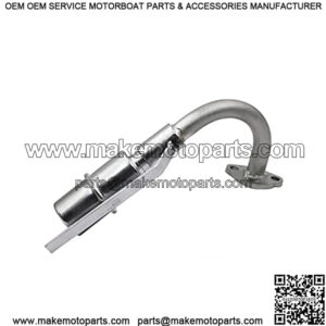 Exhaust with Muffler for Predator 212cc GX160 GX200 Go Kart & Mini Bikes