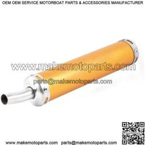 Motorcycle Exhaust Muffler Pipe System for Motorcycle Street Dirt Bike Pipe Silencer Racing For 22mm/0.86inch Motorcycle Exhaust Pipes