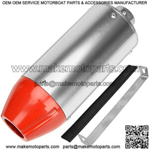 28mm 1.1 inch Motorcycle Exhaust Muffler Pipe for 50CC 70CC 90CC 110CC 125cc XR50 XR50R CRF50F CRF50 KLX SSR 110 SDG Thumpstar Lifan Apollo rfz TaoTao TTR ROKETA Pit Dirt Bike motocross