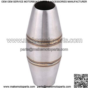 Universal Exhaust Pipe Muffler Silencer,KIMISS Motorcycle 35mm Full Exhaust System