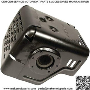 Muffler with Shield, Honda 18310-ZE2-W01, ea, 1