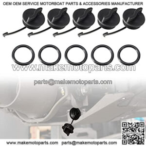 A & UTV PRO Drain Plug Assembly for 2011-2014 GTI SE LIMITED RENTAL GTS PRO Spark WAKE 130 155 4 TEC Accessories, Replace OEM #292001352, 292001320,292002024