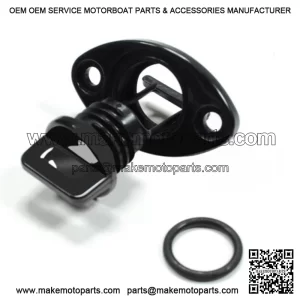 Yamaha PWC Drain Plug and Base FX HO FX 140 VX CRUISER Deluxe Sport FZR FZS (For: 2015 Yamaha SVHO)