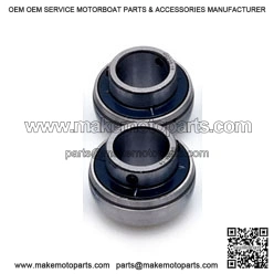 Kart 1" Live Axle Bearing Kit with 3 Hole Flange - Bearing