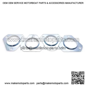 Kart 1" Live Axle Bearing Kit with 3 Hole Flange - Bearing Seat