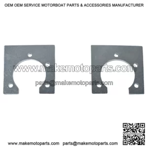 Kart Live Axle Bearing Kit 1-1/4" Bearing Kit (3 Hole) Kit Fits Kart Mini Bike/Trike/Off-Road ATV - Iron Plate