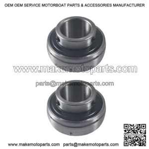 Kart Live Axle Bearing Kit 1-1/4" Bearing Kit (3 Hole) Kit Fits Kart Mini Bike/Trike/Off-Road ATV - Bearing