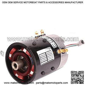 Golf Cart KDS Electric Motor DC 48V 3.7KW for 2001+ Club Car DS & Precedent Models W/IQ/i2 System GE Advanced Motor ZQS48-3.7-T-GN OEM# 102240102 103572501