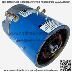 Golf Cart Motors - Yamaha Golf Cart Electric Motor (Series) - 170-010-0002-14 MPH - 30% More Torque (Gold Option) - Yamaha Golf Carts Parts - works on EZGO also