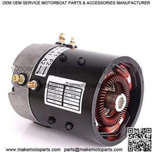 Electric Motor for EZGO TXT 2000-up 36 Volt PDS Golf Cart, OEM# 73445-G02 73124-G08