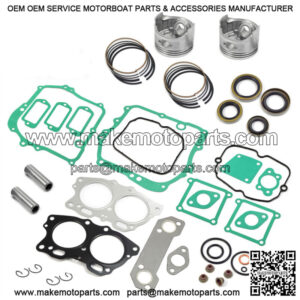Gasket Seal Piston Ring Rebuild Kit STD For EZGO Golf Cart Robin 350cc 1996-08