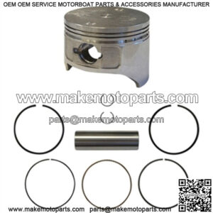Ring and Piston Set Kit for EZGO 350cc Golf Cart - Fits 1996-2003