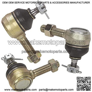 3 Set Golf Cart Ball Joint Tie Rod End for Club Car DS 1976-2008 Gas & Electric,Left-Hand & Right-Hand Thread Ball Joint, OEM# 7539 7540