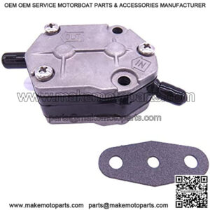 Boat Engine Fuel Pump Assy 6A0-24410-00 663-24410-00/01/02/03/04/05 692-24410-00 for Yamaha 2-Stroke 25HP 30HP 40HP 50HP 55HP 60HP 75HP 90HP Outboard Motor, fit Sierra 18-7334, include the gasket