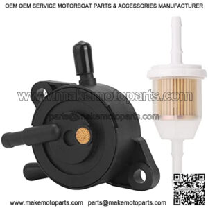 Fuel Pump Impulse Kit for Yamaha G16 G17 G18 G19 G20 G22 G29 1996-up 4 Cycle Golf Cart with Fuel Filter, OEM JN6-F4410-10-00 JN6-F4560-00-00 JN6-F4410-11-00