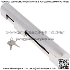 High Security Stainless Steel Boat Marine Outboard Motor Engine Lock 300mm Quick Release/Install Secures with Keys