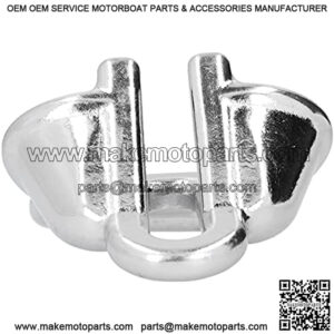 Rope Mooring Device Practical Anchor Chain Lock Sturdy Durable Anchor Chain Lock Rope Mooring Device 316 Stainless Steel Hardware for 0.4-0.5in Chain Boat/Yacht Parts