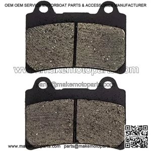 Brake Pad Set for Yamaha Royal Star Road FZR1000 FZR400S TMD850 4NK-W0046-00 Front Rear Organic