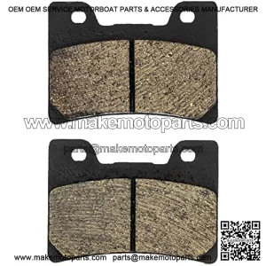 FZR600R 2 Pack Brake Pad Set YZF600R FZR1000 Replacement for NICHE