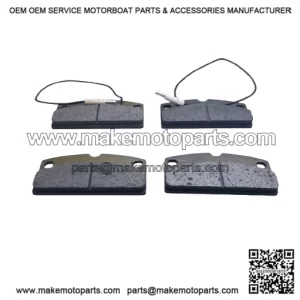 VSP1025 Set of 4 front brake pads 25mm for Aixam/Minauto/Ligier