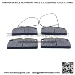 VSP1018 Set of 4 front brake pads 30mm for Aixam/Minauto/Ligier