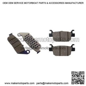 Front & Rear Brake Pads Pair for Honda SH125 & FORZA 125 (2013-2024)