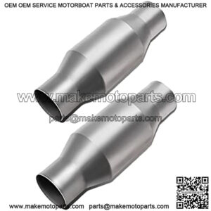 2.5" Inlet/Outlet Universal High Flow Front Catalytic Converter,Automotive Replacement Emission & Exhaust Products