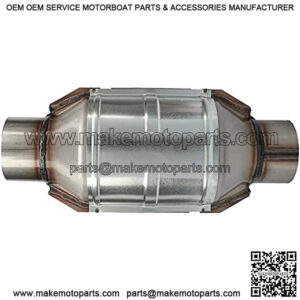 3" Inlet/Outlet Universal Catalytic Converter, 14" Overall Length, w/o O2 Port (EPA Compliant)